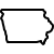 Iowa state icon
